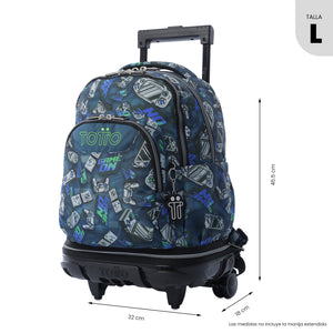 Mochila Desmontable Tiza - Promo