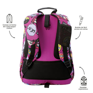 Mochila Acuareles Promo - Adaptable a carro