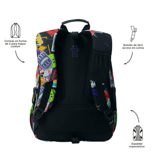 Mochila Acuareles Promo - Adaptable a carro