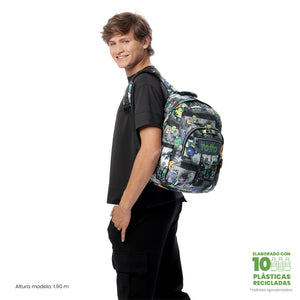 Mochila Acuareles - Adaptable a carro