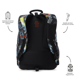 Mochila Acuareles - Adaptable a carro