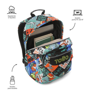 Mochila Acuareles - Adaptable a carro