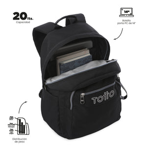Mochila Acuarela Ecole Solid