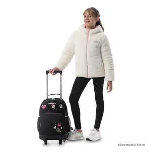 Mochila de ruedas Glowing Black