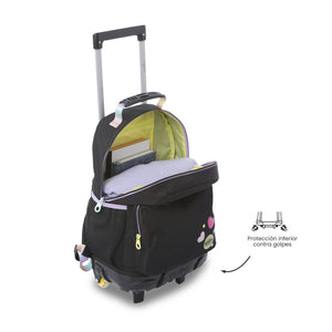 Mochila de ruedas Glowing Black