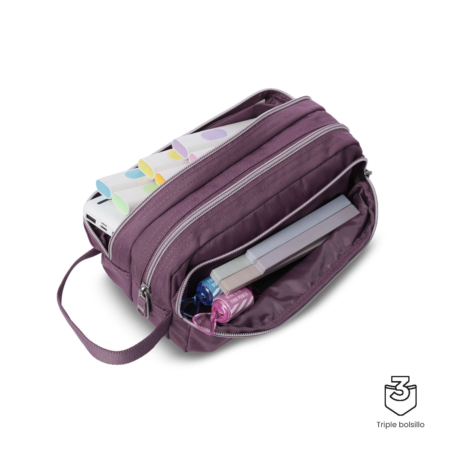 Estuche Agapec Ecole Solid 