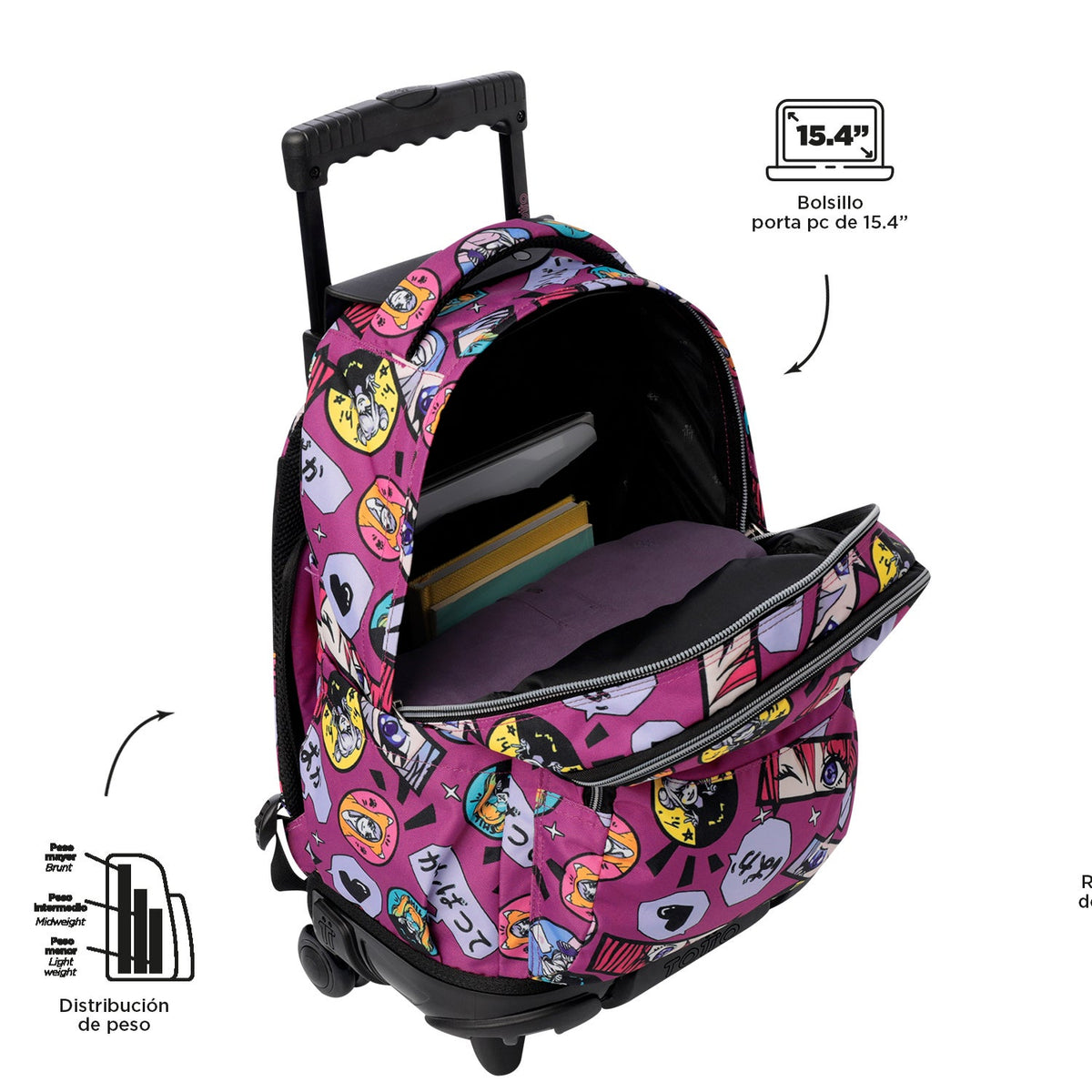 Mochila Renglones Pack