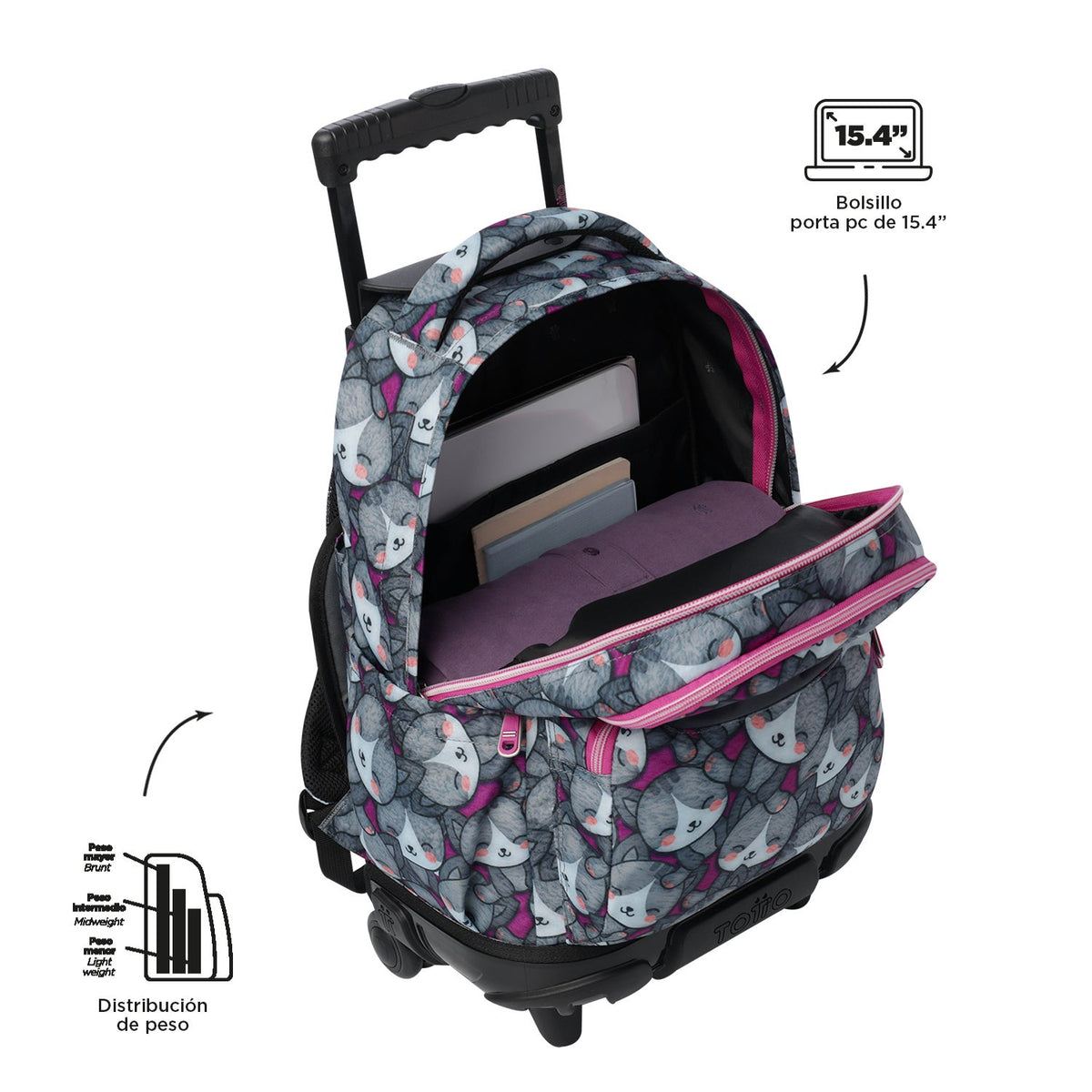 Mochila Renglones Pack