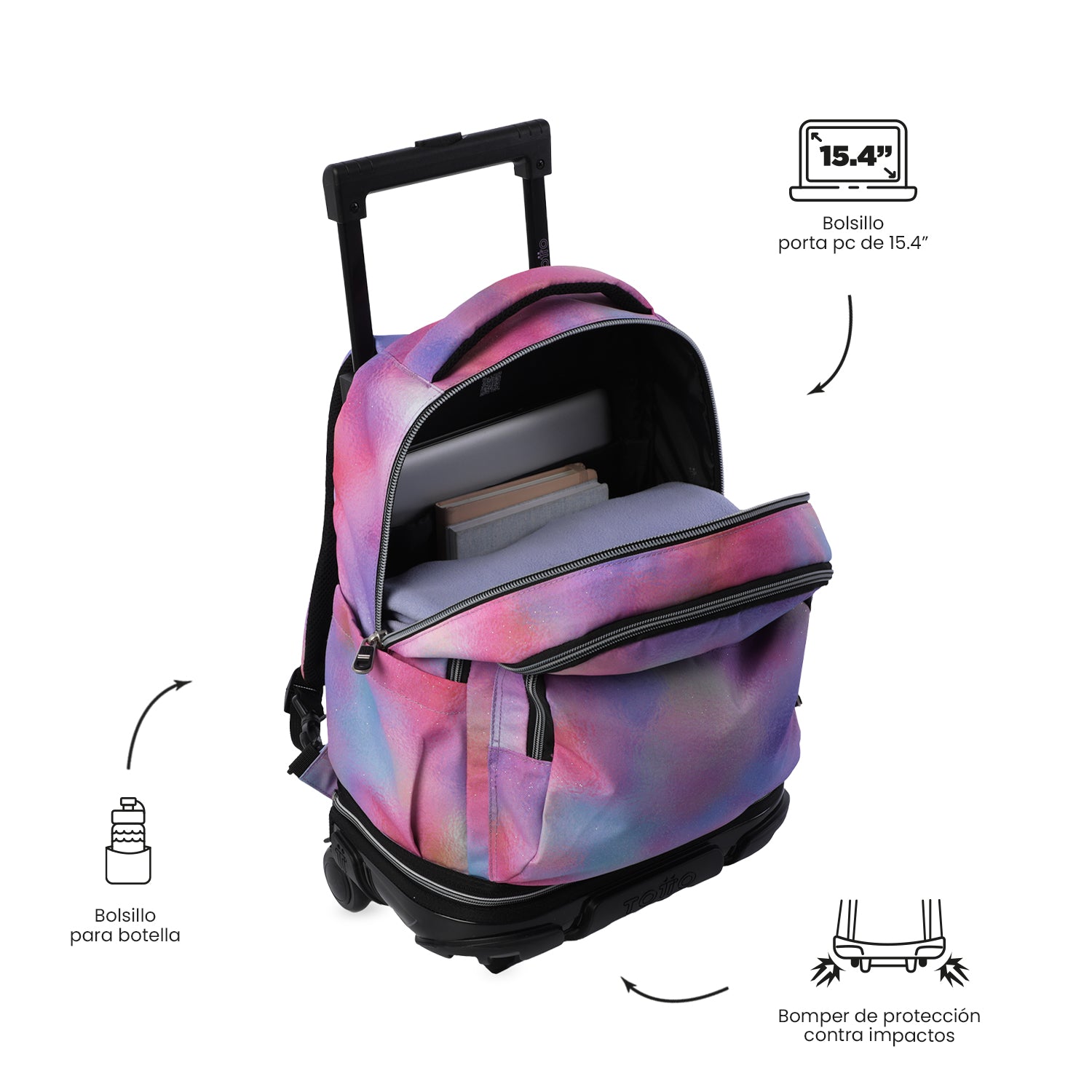 Mochila Desmontable Tiza