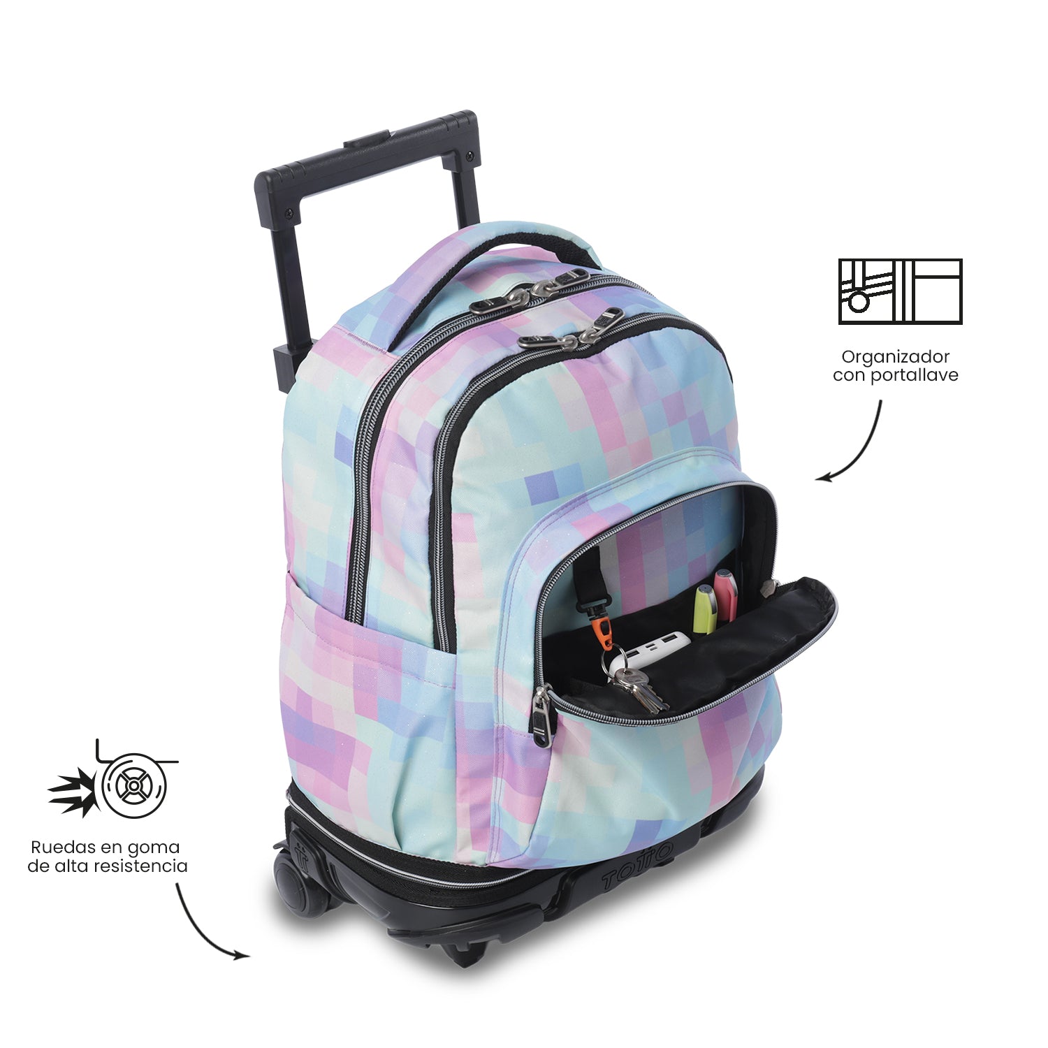 Mochila Desmontable Tiza