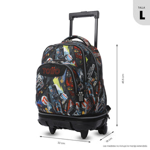 Mochila Desmontable Tiza