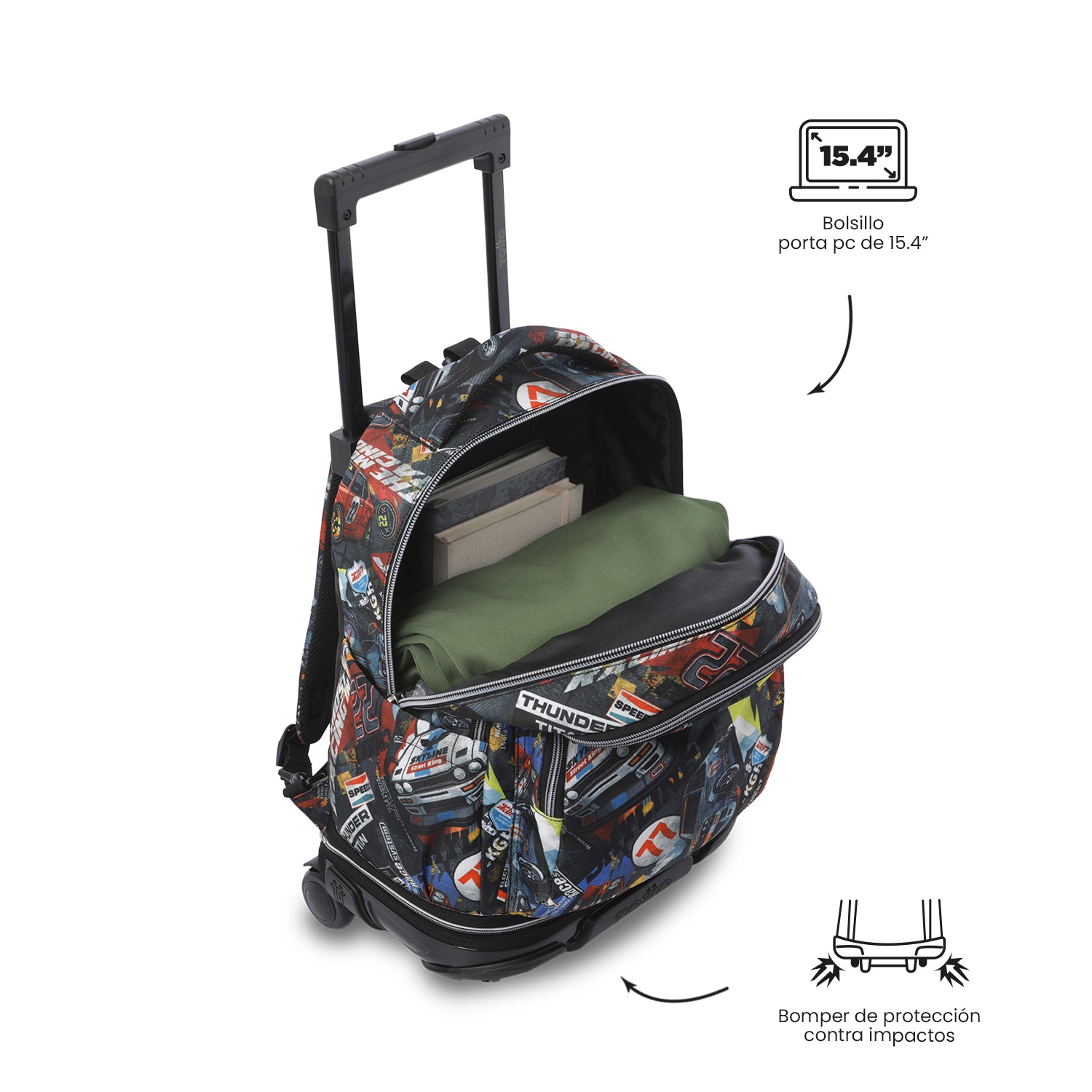 Mochila Desmontable Tiza