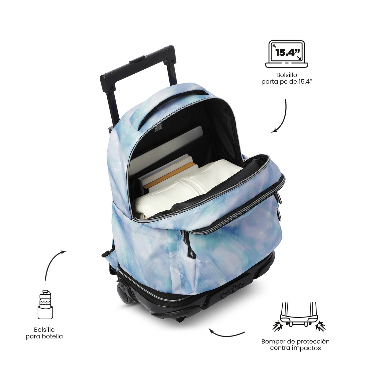 Mochila Desmontable Tiza