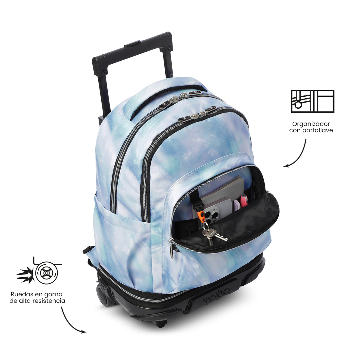 Mochila Desmontable Tiza