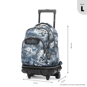 Mochila Desmontable Tiza