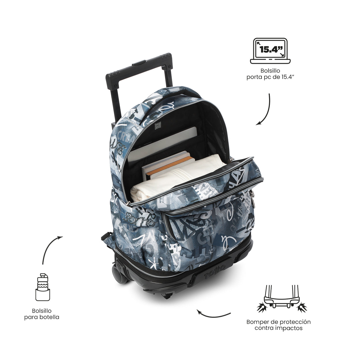 Mochila Desmontable Tiza
