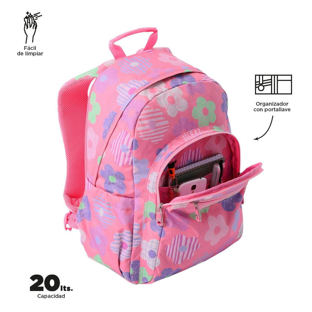 Mochila Acuareles Promo - Adaptable a carro
