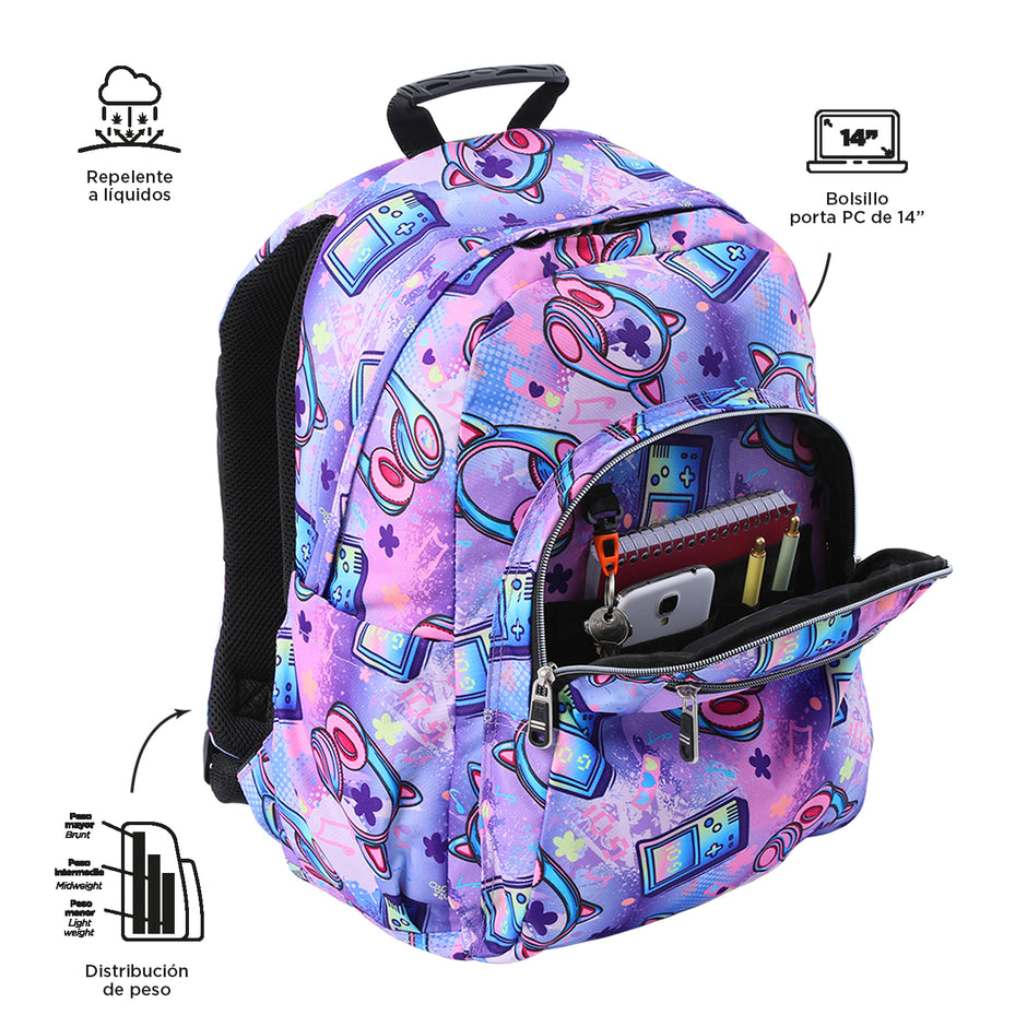 Mochila Acuareles Promo - Adaptable a carro