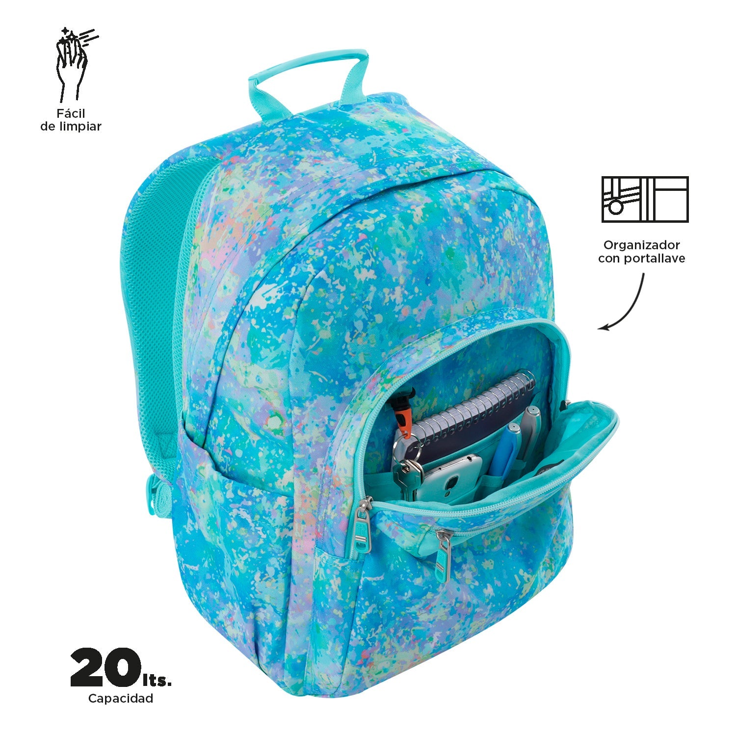 Mochila Acuareles Promo - Adaptable a carro