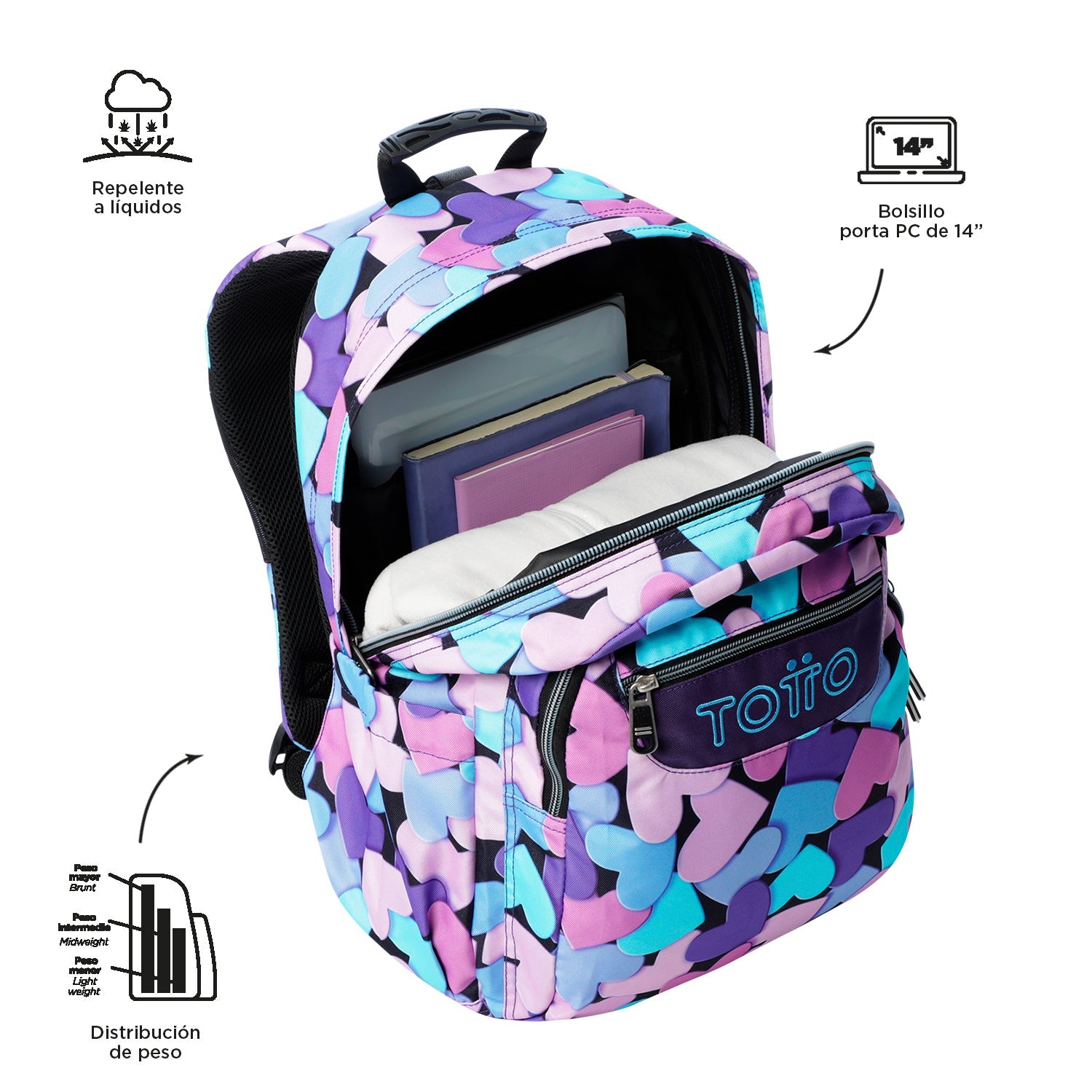 Mochila Acuareles Promo - Adaptable a carro