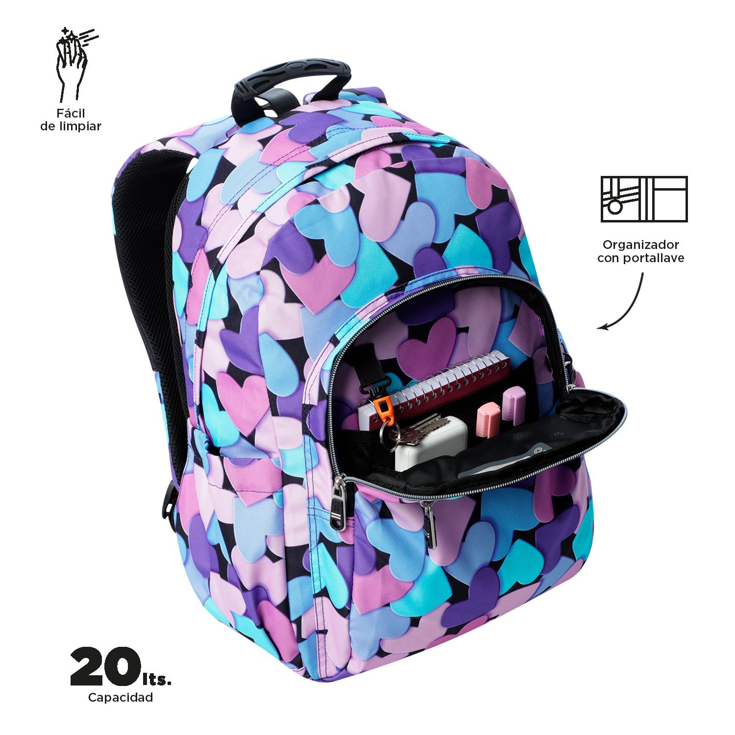 Mochila Acuareles Promo - Adaptable a carro