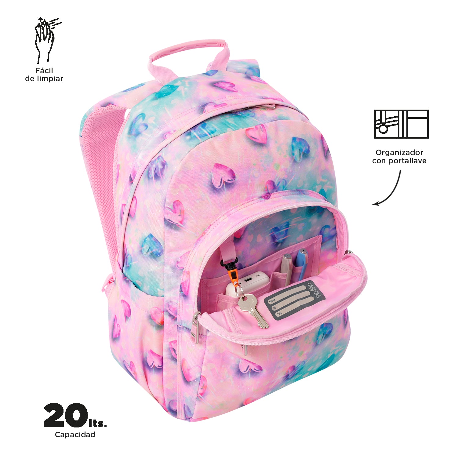 Mochila Acuareles Promo - Adaptable a carro