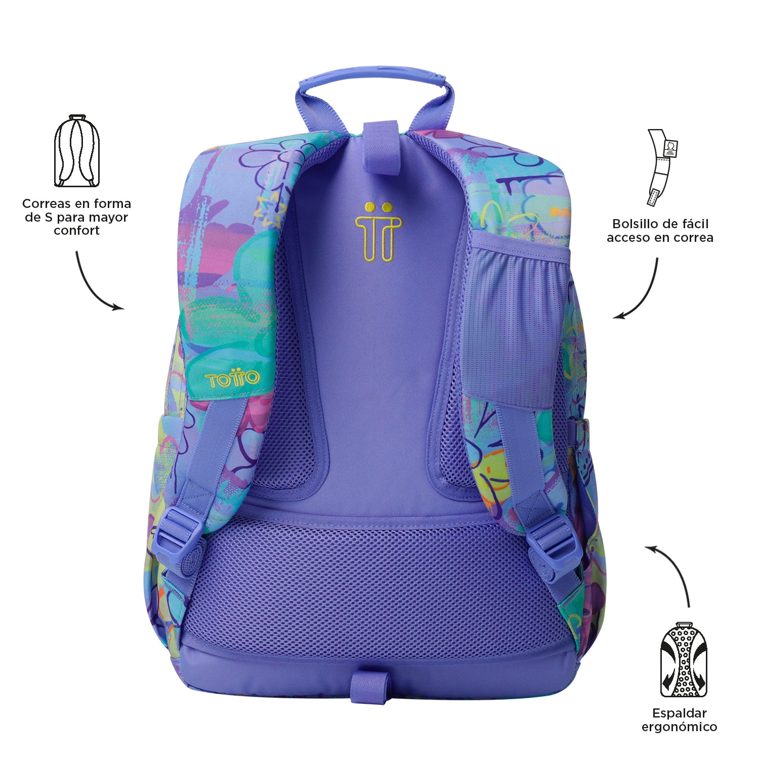 Mochila Acuareles Promo - Adaptable a carro