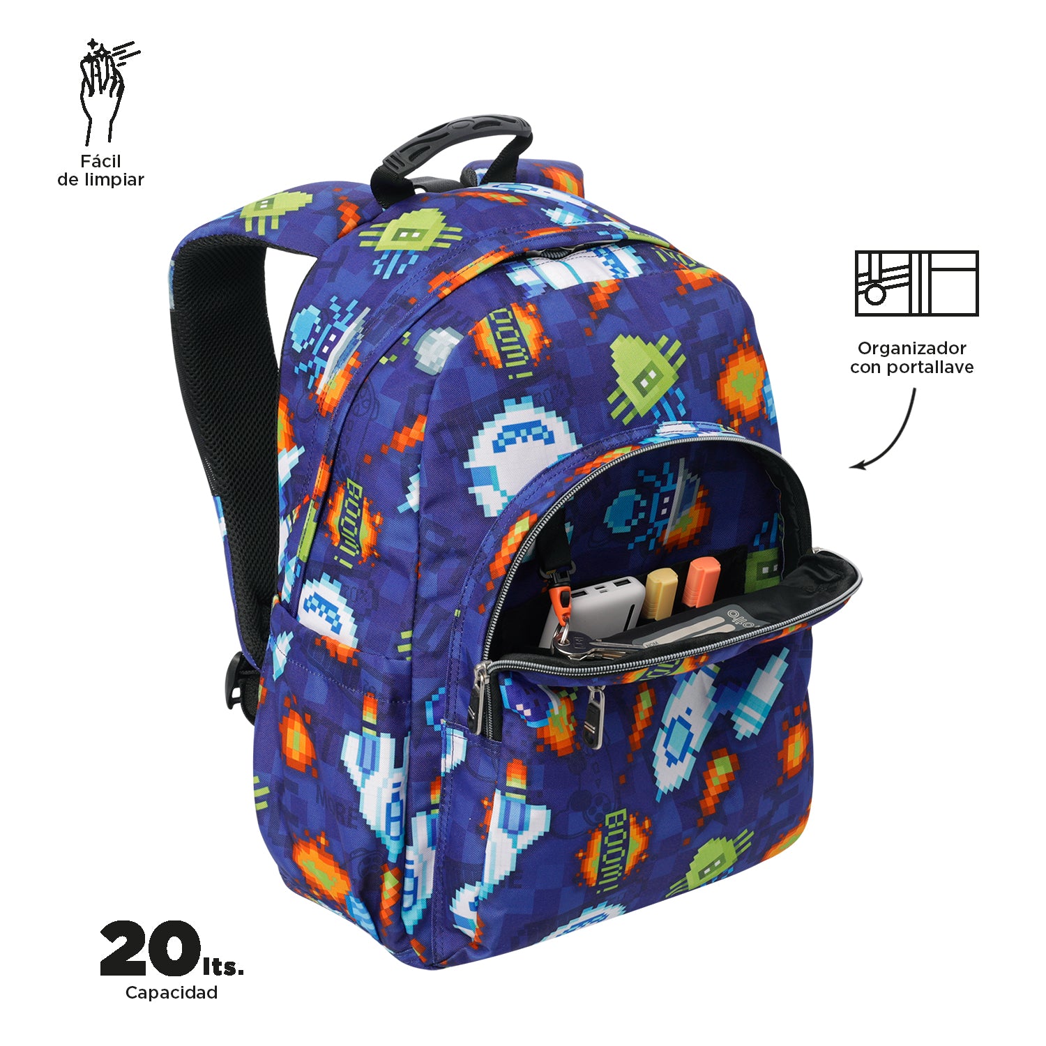 Mochila Acuareles Promo - Adaptable a carro