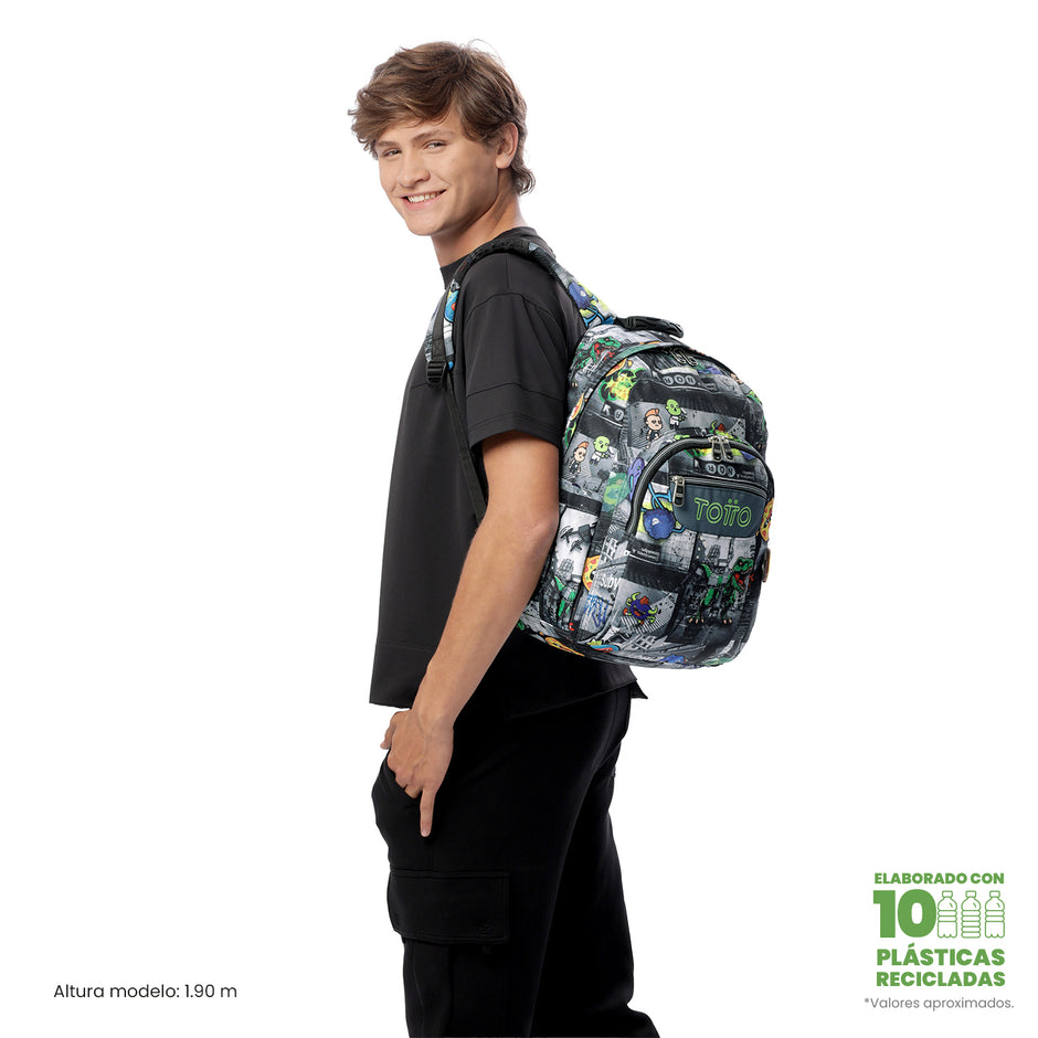 Mochila Acuareles - Adaptable a carro