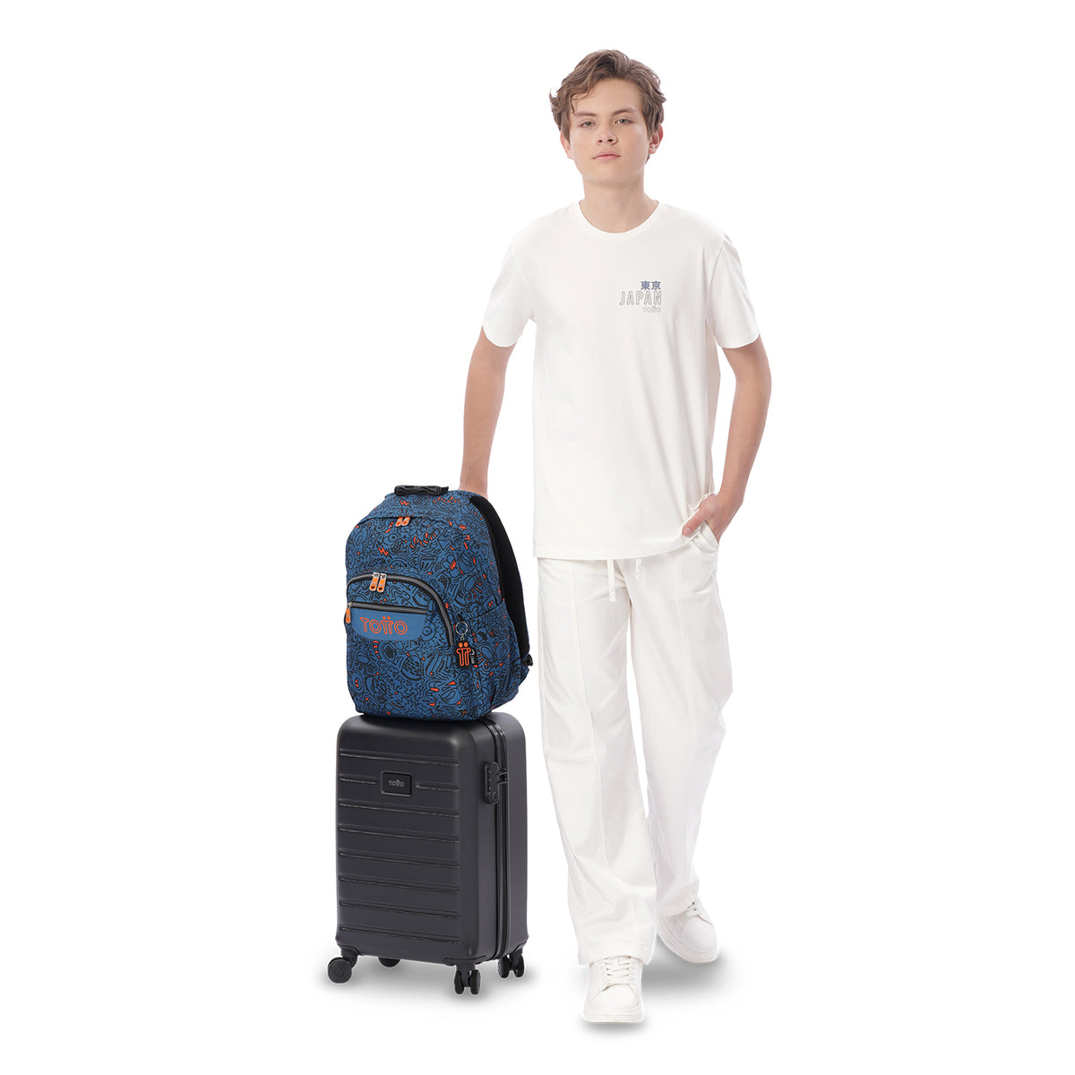 Mochila Acuareles - Adaptable a carro