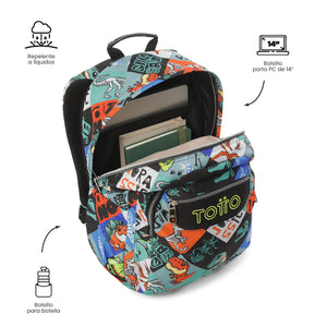 Mochila Acuareles - Adaptable a carro