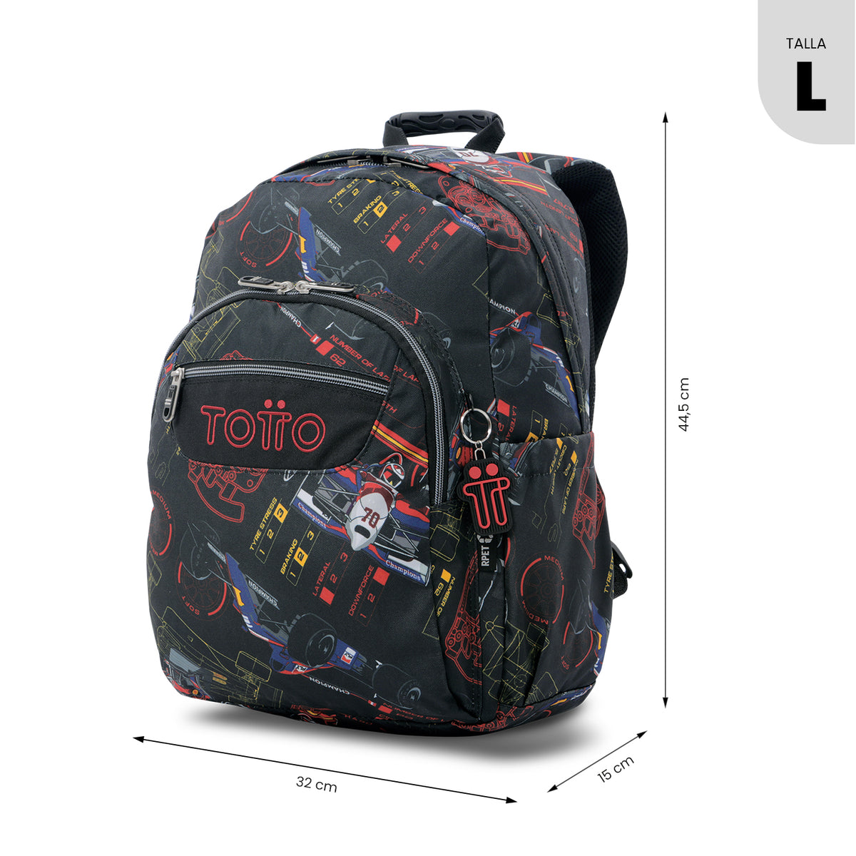 Mochila Acuareles - Adaptable a carro
