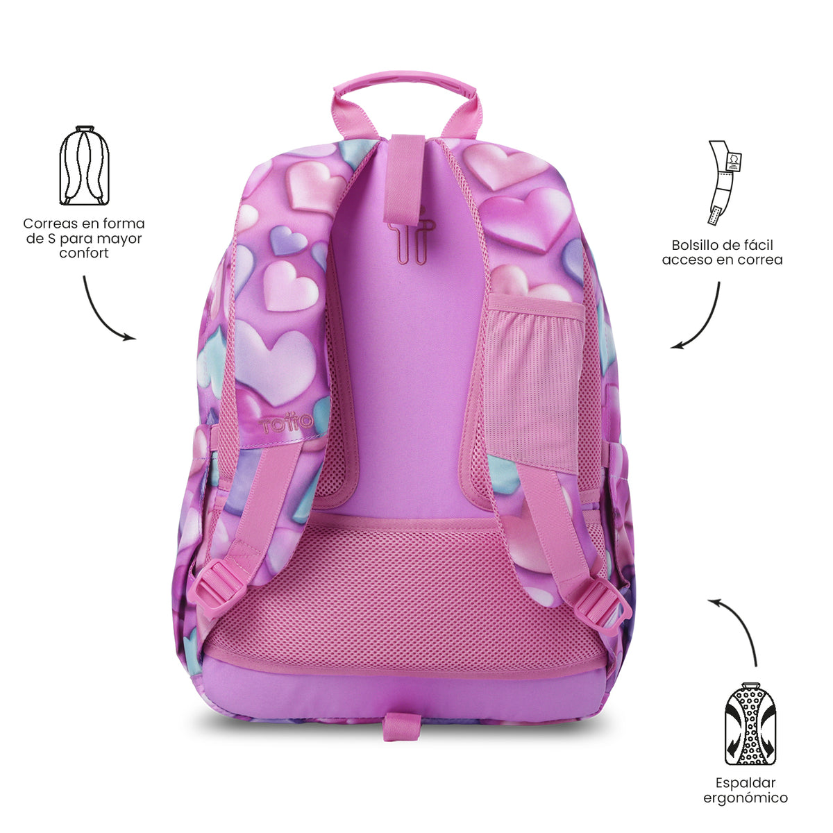 Mochila Acuareles - Adaptable a carro