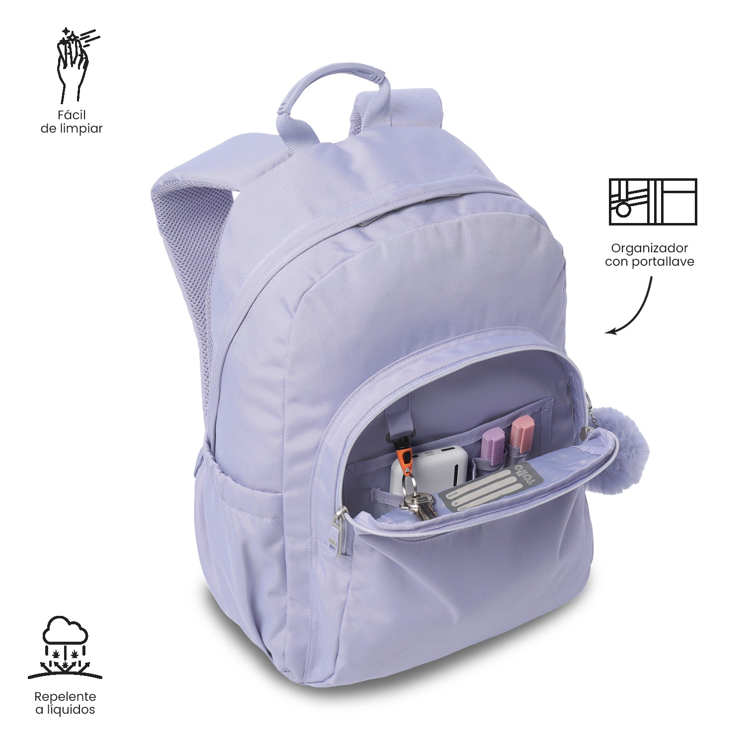 Mochila Acuarela Ecole Solid