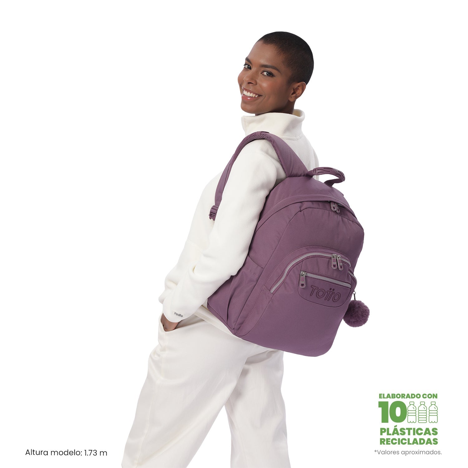 Mochila Acuarela Ecole Solid 