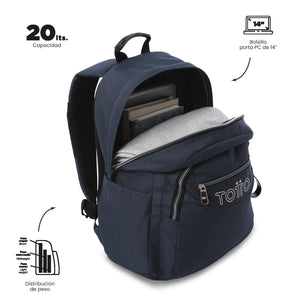 Mochila Acuarela Ecole Solid 