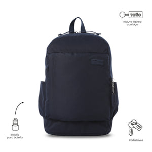 Pack X 3 Mochila + Portameriendas + Estuche Yuno 