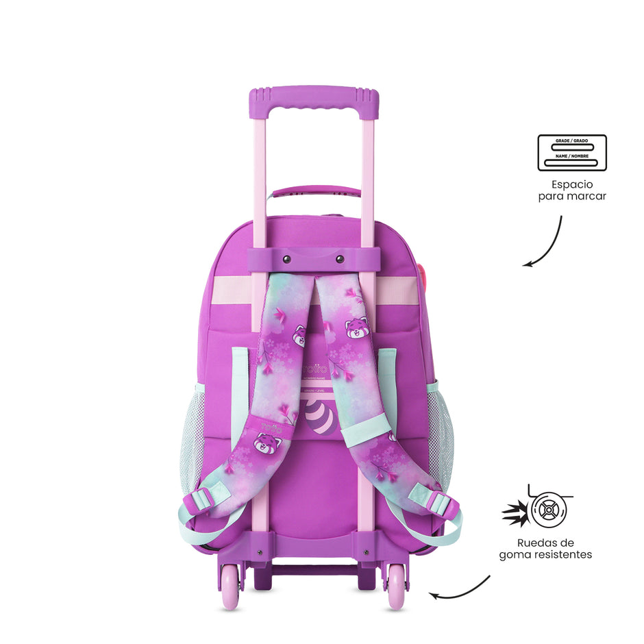Pack X2 Mochila + Libro para colorear Bambu