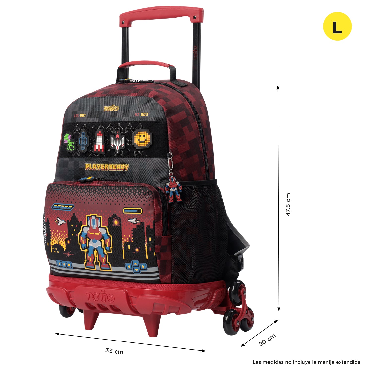Mochila de ruedas Digibot