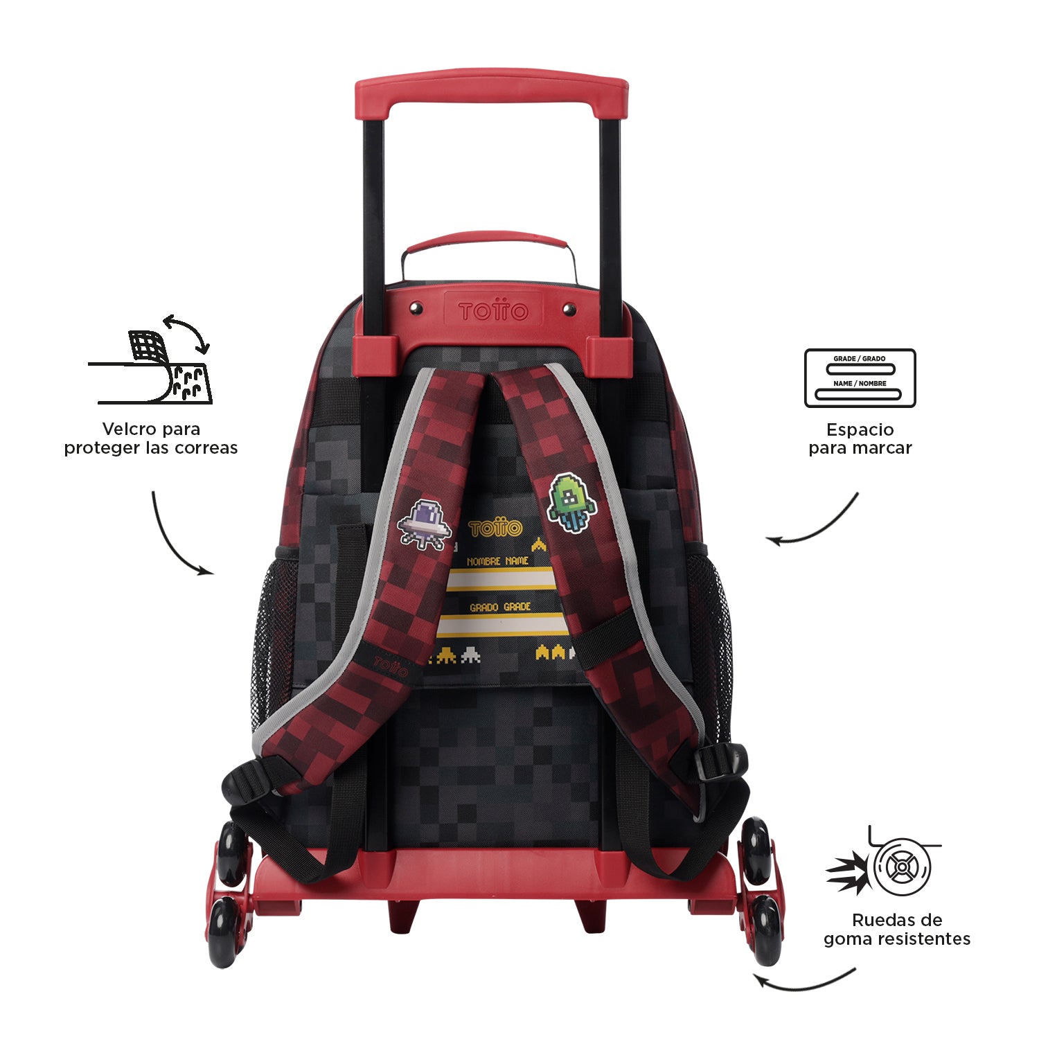 Mochila de ruedas Digibot