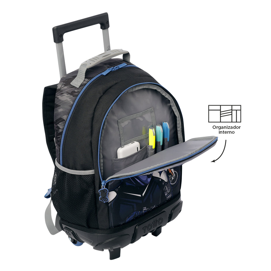 Mochila de ruedas Helmet Racer