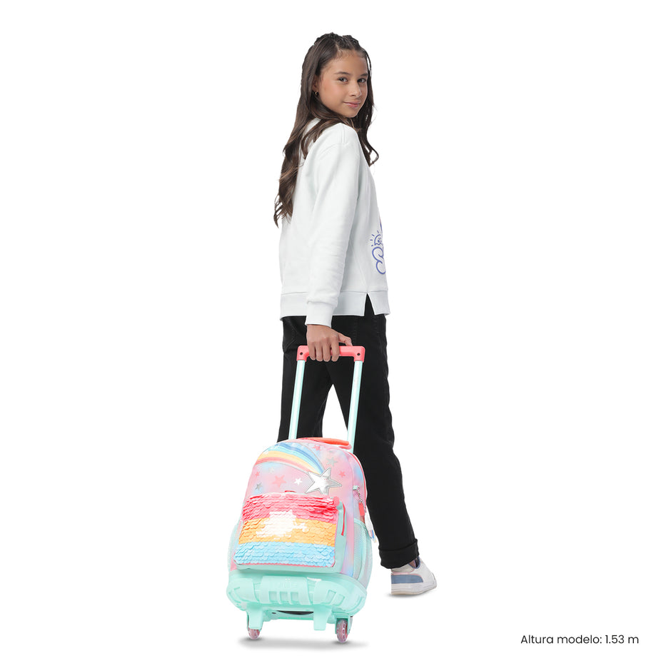 Mochila de ruedas Rainbow Star