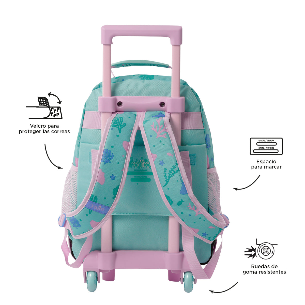 Mochila de ruedas Reef Friends