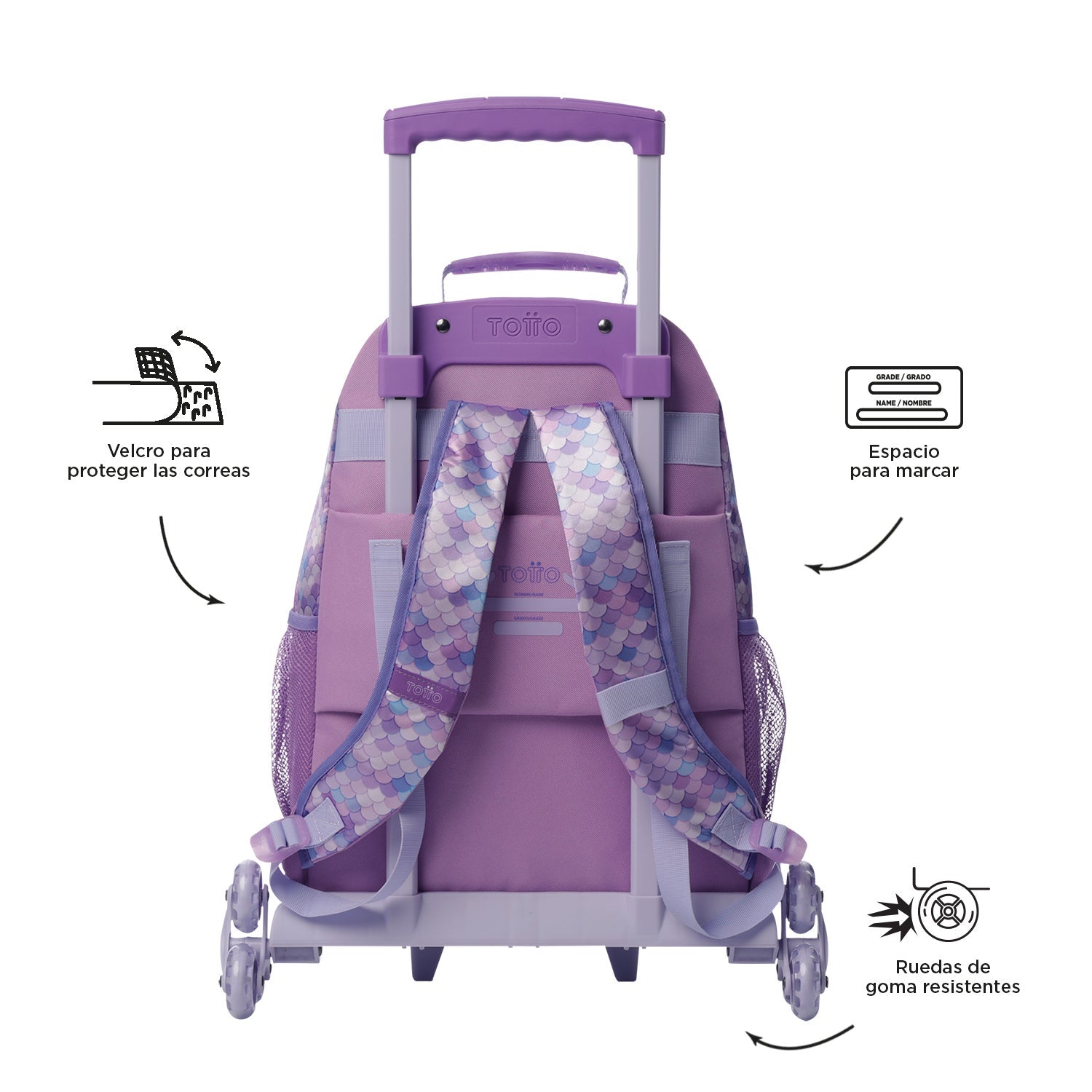 Mochila de ruedas Sireny
