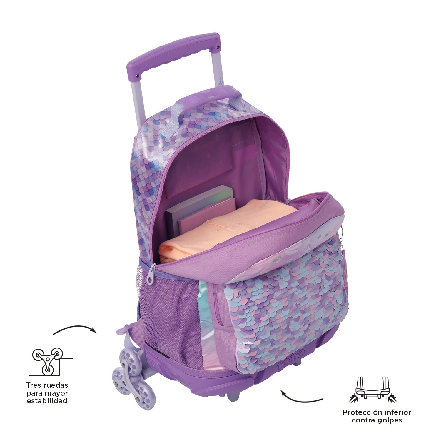 Mochila de ruedas Sireny