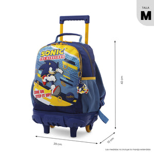Mochila de ruedas Sonic M