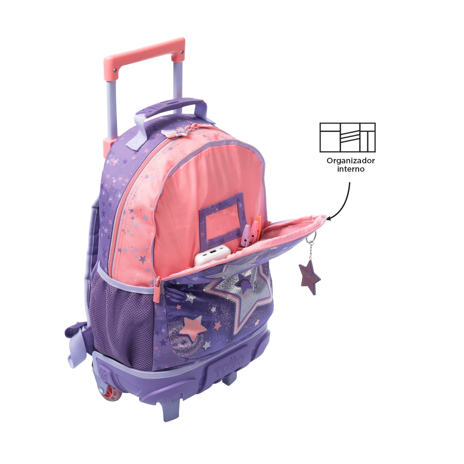 Mochila de ruedas Star Cat