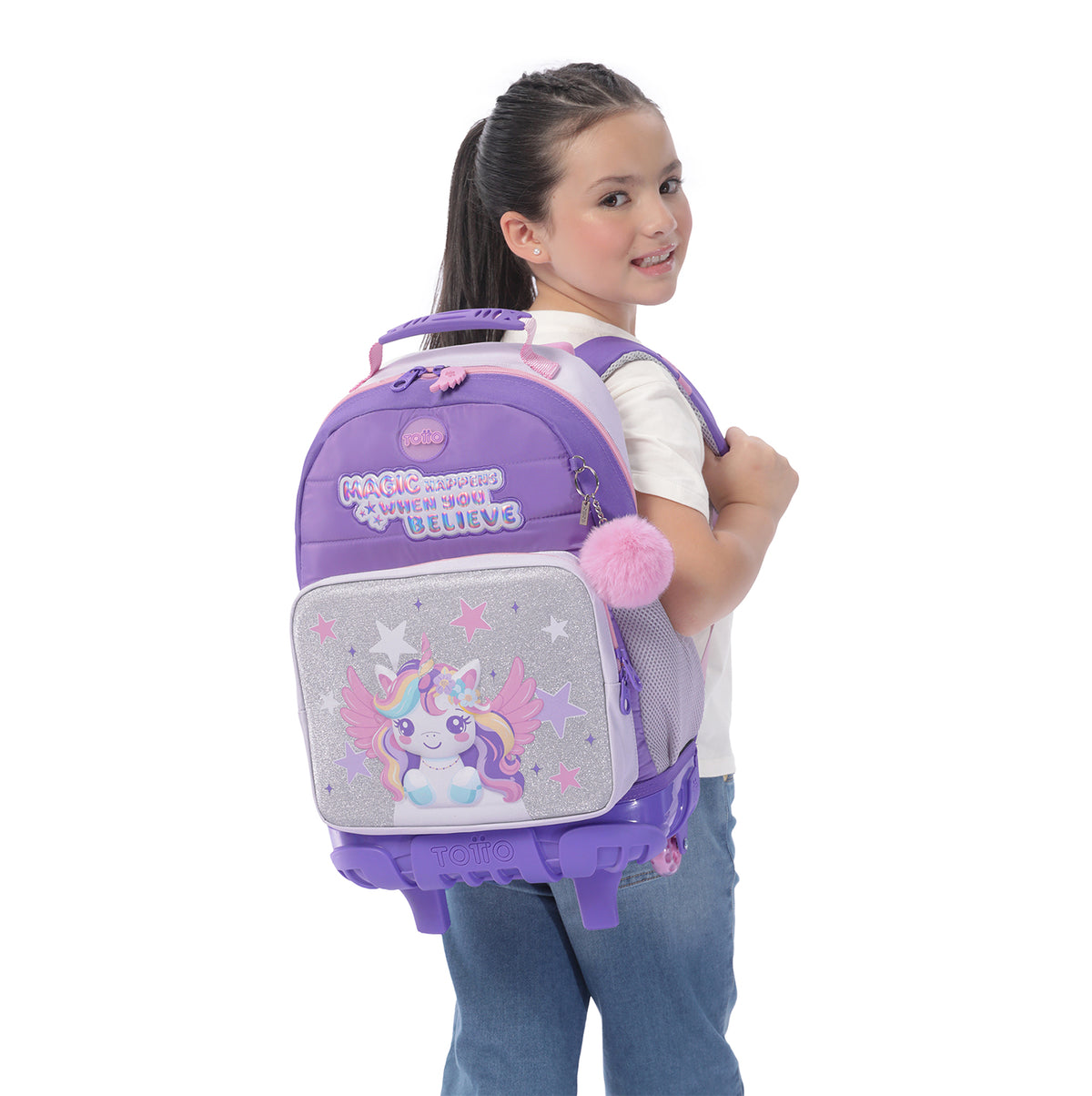 Mochila de ruedas Unicorn Dreams M