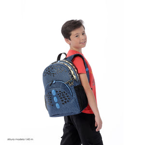 Mochila Dino Blue M