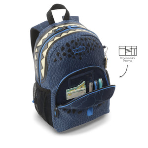 Mochila Dino Blue M